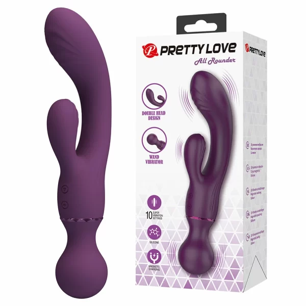 Pretty Love Felix fioletowy masażer punktu G z 10 trybami - vibraattori