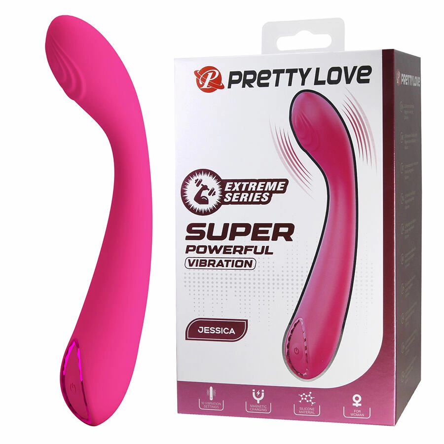 Pretty Love Jessica High Power rożowy masażer intymny 10 - vibraattori