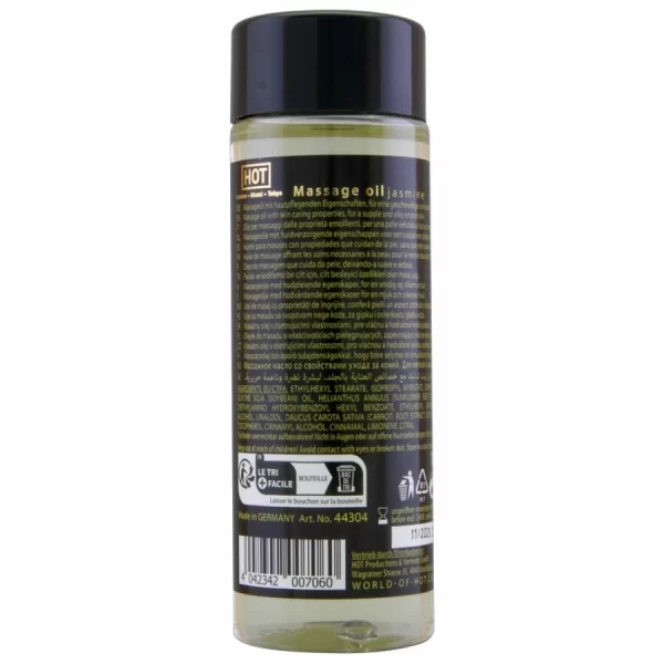 HOT Olejek do masaÅ¼u JaÅ›min 100 ml - pielÄ™gnacja i aromat kwiatowy