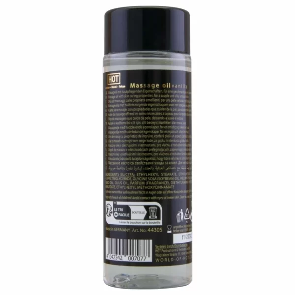 HOT Olejek do masaÅ¼u waniliowy 100 ml - pielÄ™gnacja i relaks