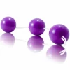 BAILE Strip Lilac ABS Intimate Exercise Balls 3pcs 34mm