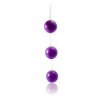 BAILE Strip Lilac ABS Intimate Exercise Balls 3pcs 34mm