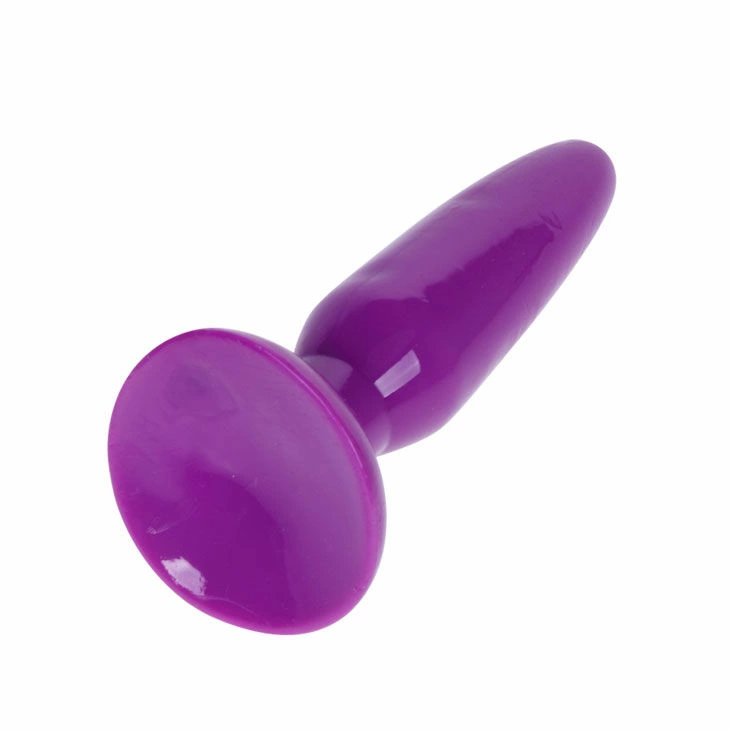 Baile Plug żelowy liliowy z przyssawką 15 cm miękki