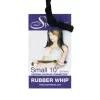 S&M Small Rubber Whip Black - wytrzymaÅ‚y bat gumowy 25 cm