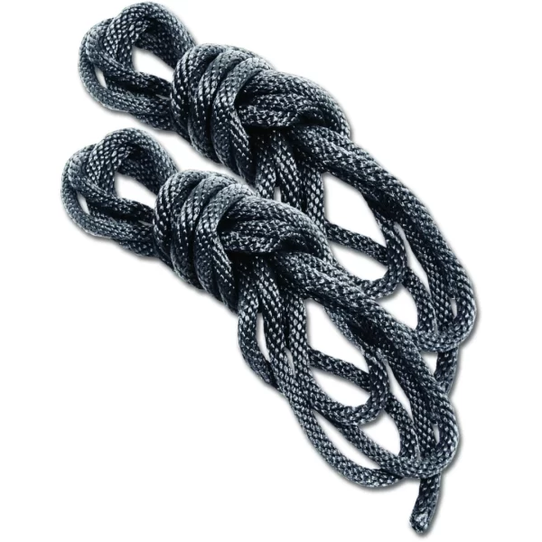 Sportsheets S&M Silky Rope Kit czarne sznury do wiÄ…zania 2x183cm