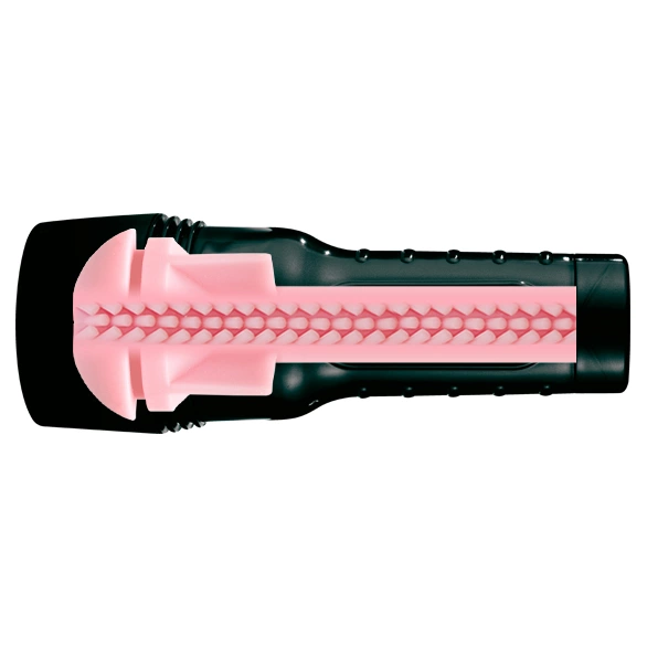 Fleshlight Vibro Pink Lady Touch - värisevä SuperSkin-masturbaattori