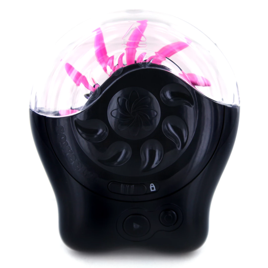 Sqweel 2 Rotating Intimate Device Black - 10-Arm Stimulation System - Anelma Lovehoney Sqweel 2 Black - vibraattori
