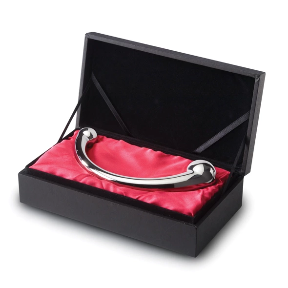 njoy Pure Wand Stainless Steel Curved Massage Tool 20 cm
