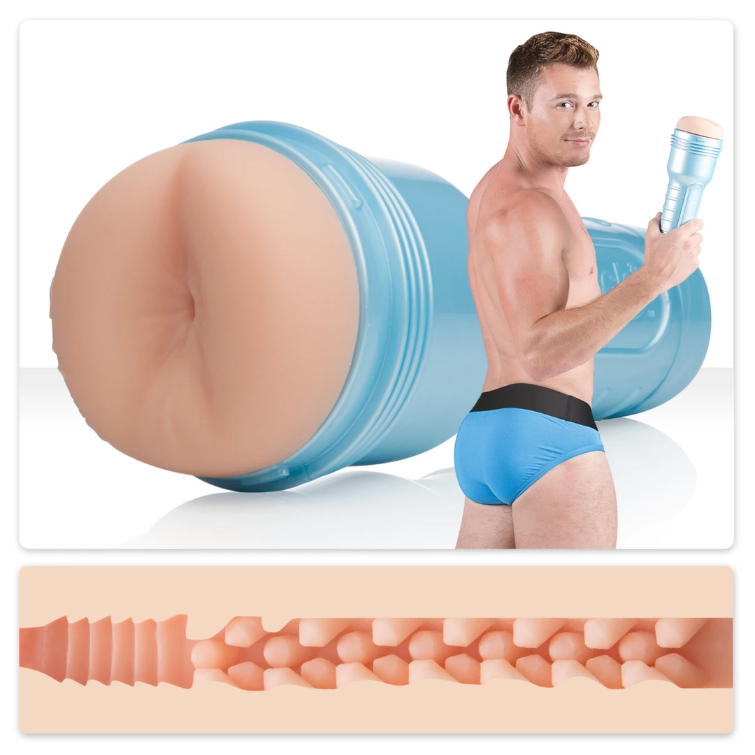 Fleshjack Boys Brent Corrigan Bliss Intimate Machine Palm