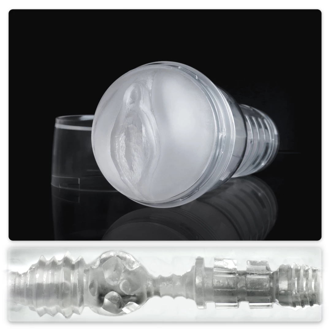 Fleshlight Ice Lady Crystal Intimate Trainer Transparent 25.5cm - Anelma Fleshlight Ice Lady Crystal Intimate Trainer Transparent