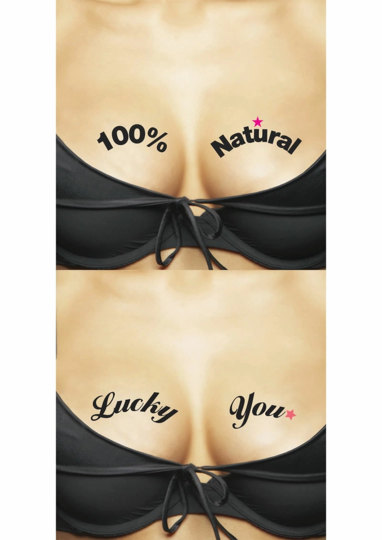 Ta-Ta-Toos 100% Natural Temporary Body Tattoos Duo Set