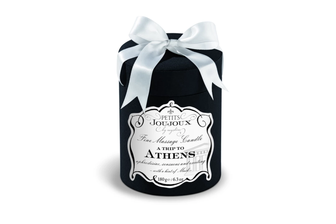 Petits Joujoux Athens Massage Candle 180g - Musk & Patchouli