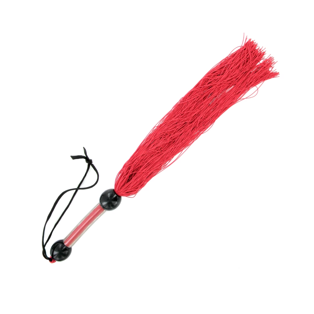 Sportsheets Medium Rubber Whip Red - Å›redni bat gumowy