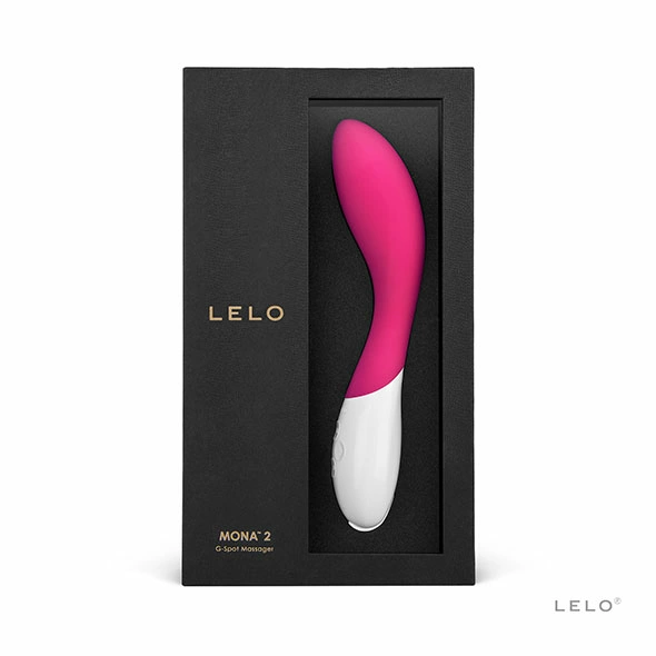 LELO Mona 2 Cerise Intimate Massage Device Waterproof 6