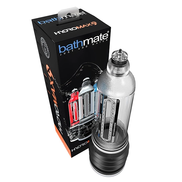 Bathmate Hydromax9 Crystal Clear Hydro System 27.9cm Large