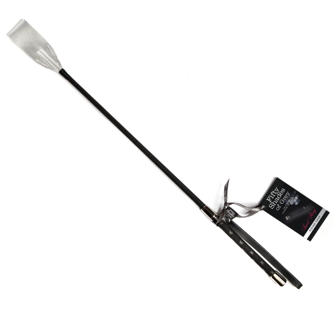 Fifty Shades of Grey Sweet Sting Leather Riding Crop 61cm