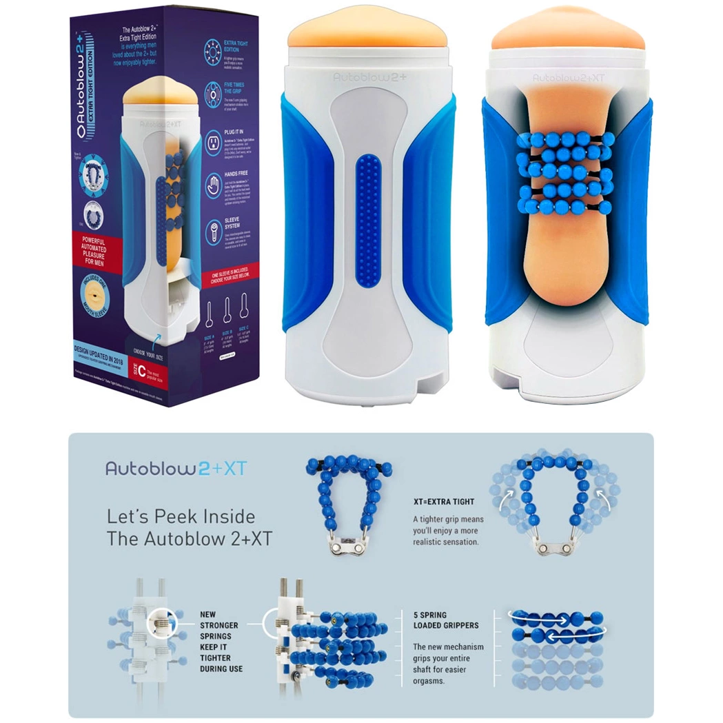 Autoblow 2 Plus XT Intimate Machine with Interchangeable Sleeve A Small offers a practical design for comfortable