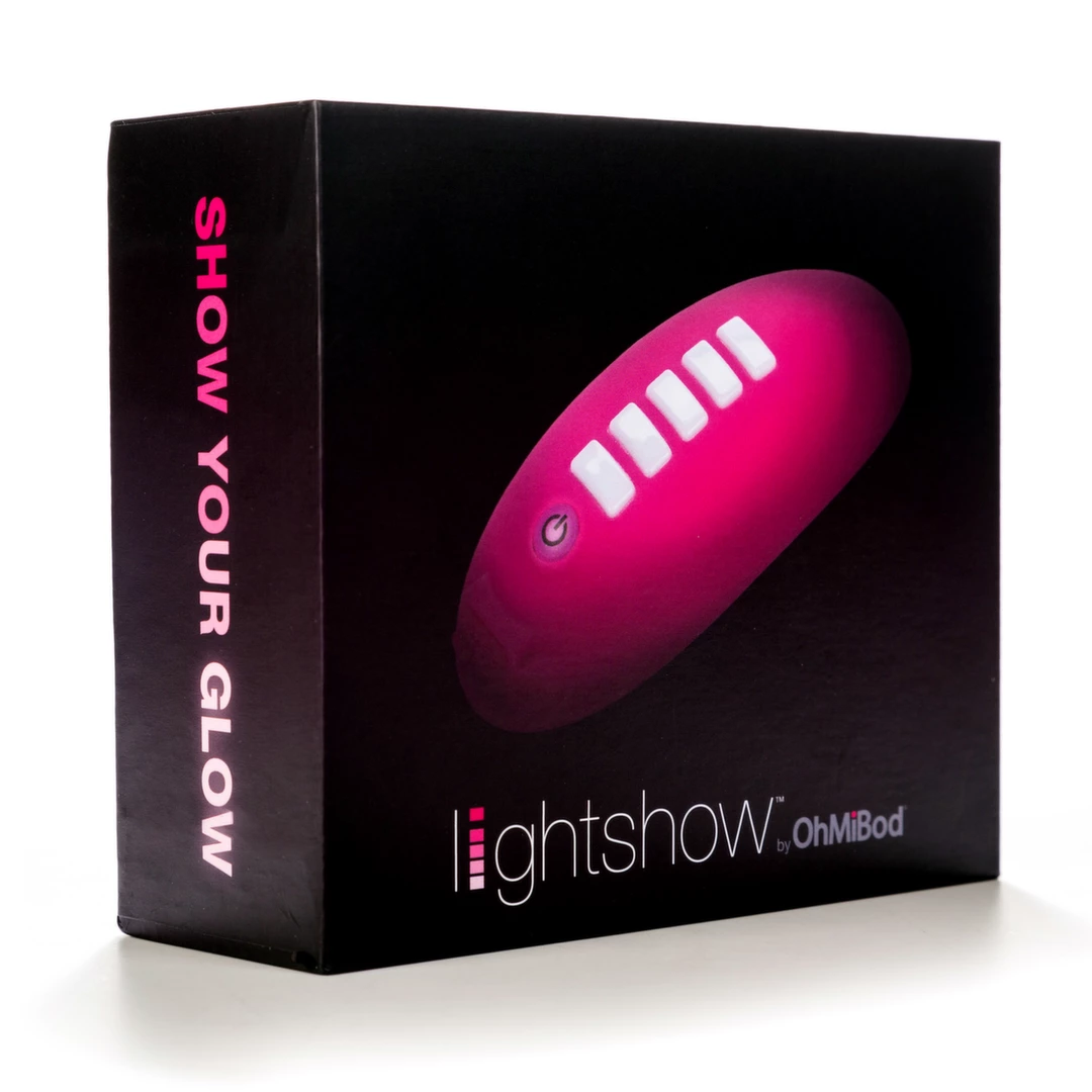 OhMiBod Lightshow App-Controlled Wearable Massager with LED