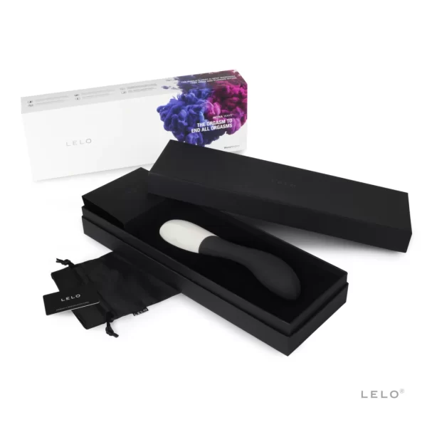Lelo Mona Wave Black - maszyna intymna punkt G - Anelma Lelo Mona Wave Black – Wibratory naturalne