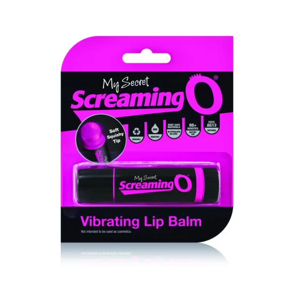 The Screaming O My Secret Vibrating Lip Balm Mini Intimate