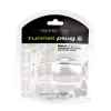 Perfect Fit Double Tunnel Plug Large Clear - anatomiczna podwojna zatyczka duża Perfect Fit Double Tunnel Plug Large Clear - anatomiczna podwojna zatyczka duża