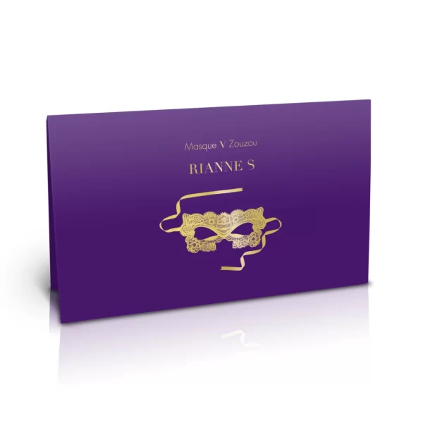 RIANNE S Soiree Mask V Zouzou - Elegant Soft Venetian-Style