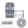 Fleshlight Quickshot Vantage Compact Transparent Intimate - Anelma male masturbator