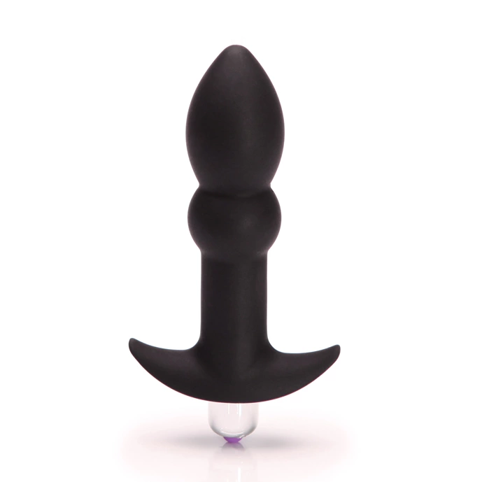 Tantus Perfect Butt Plug Plus Black Silicone Vibrating Plug 3 Modes Tantus Perfect Butt Plug Plus Black Silicone Vibrating Plug 3 Modes