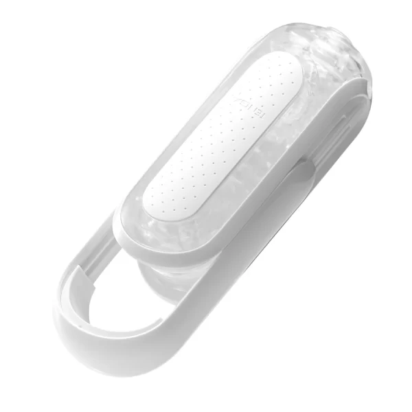 Tenga Flip Zero White combines flexible elastomer and an ergonomic design for comfortable