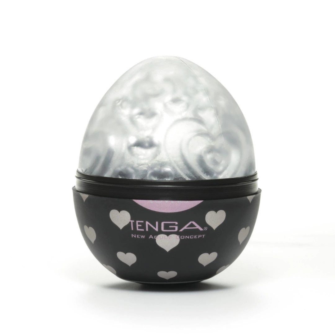 Tenga Egg Lovers - elastyczna nakładka intymna w designerskim opakowaniu - Anelma Tenga Egg Lovers Intimate Sleeve Single combines flexible elastomer and an ergonomic design for comfortable