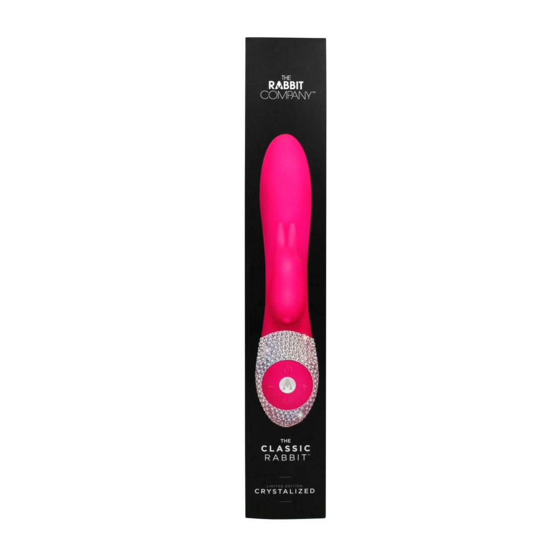 The Rabbit Company Classic Rabbit Bling Pink Intimate Dual
