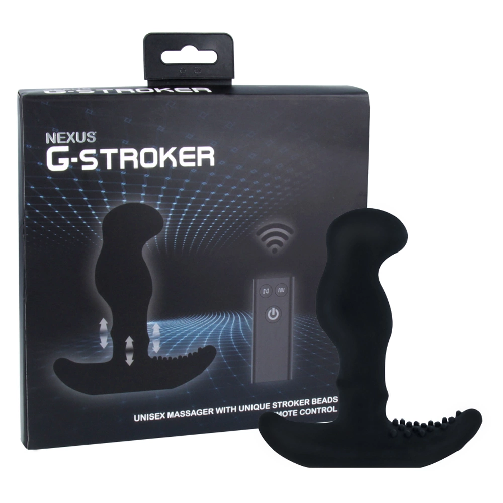 Nexus G-Stroker Black - masaÅ¼er z funkcjÄ… ruchomych kulek