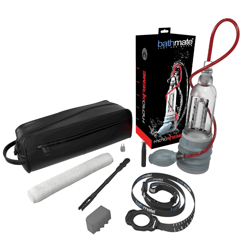 Bathmate HydroXtreme7 Wide Boy Intimate Hydro System Crystal