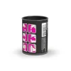 White - Anelma Mystim MasturbaTIN Ribbed Rita combines flexible elastomer for comfortable