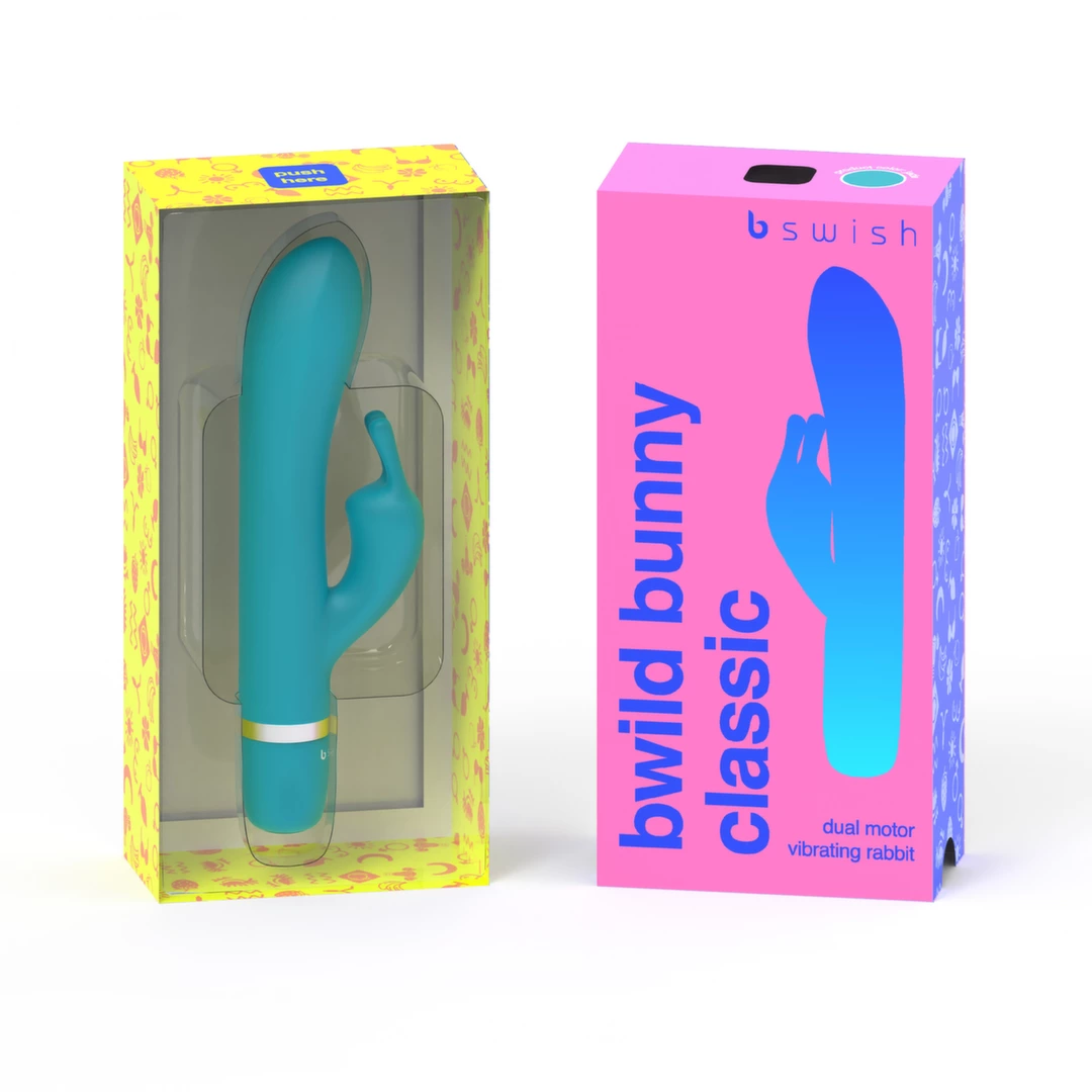 B Swish Bwild Classic Bunny Jade dwusilnikowy masażer