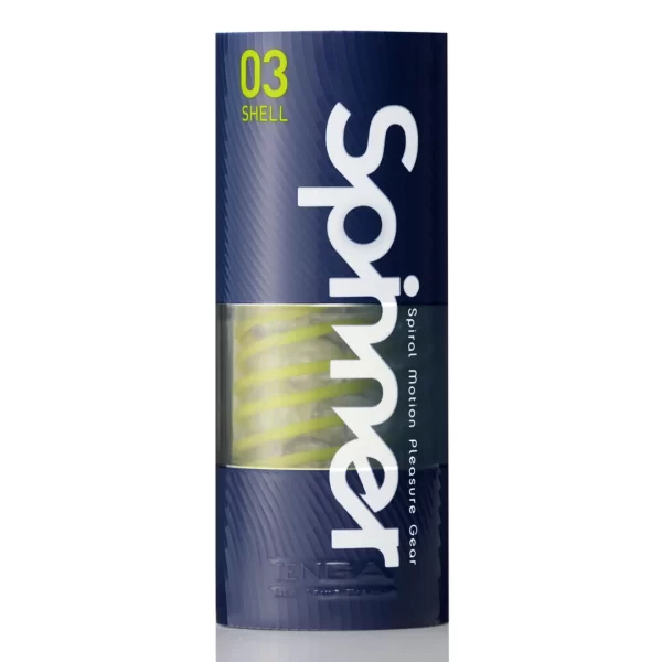 TENGA Spinner 03 Shell combines flexible elastomer and an ergonomic design for comfortable