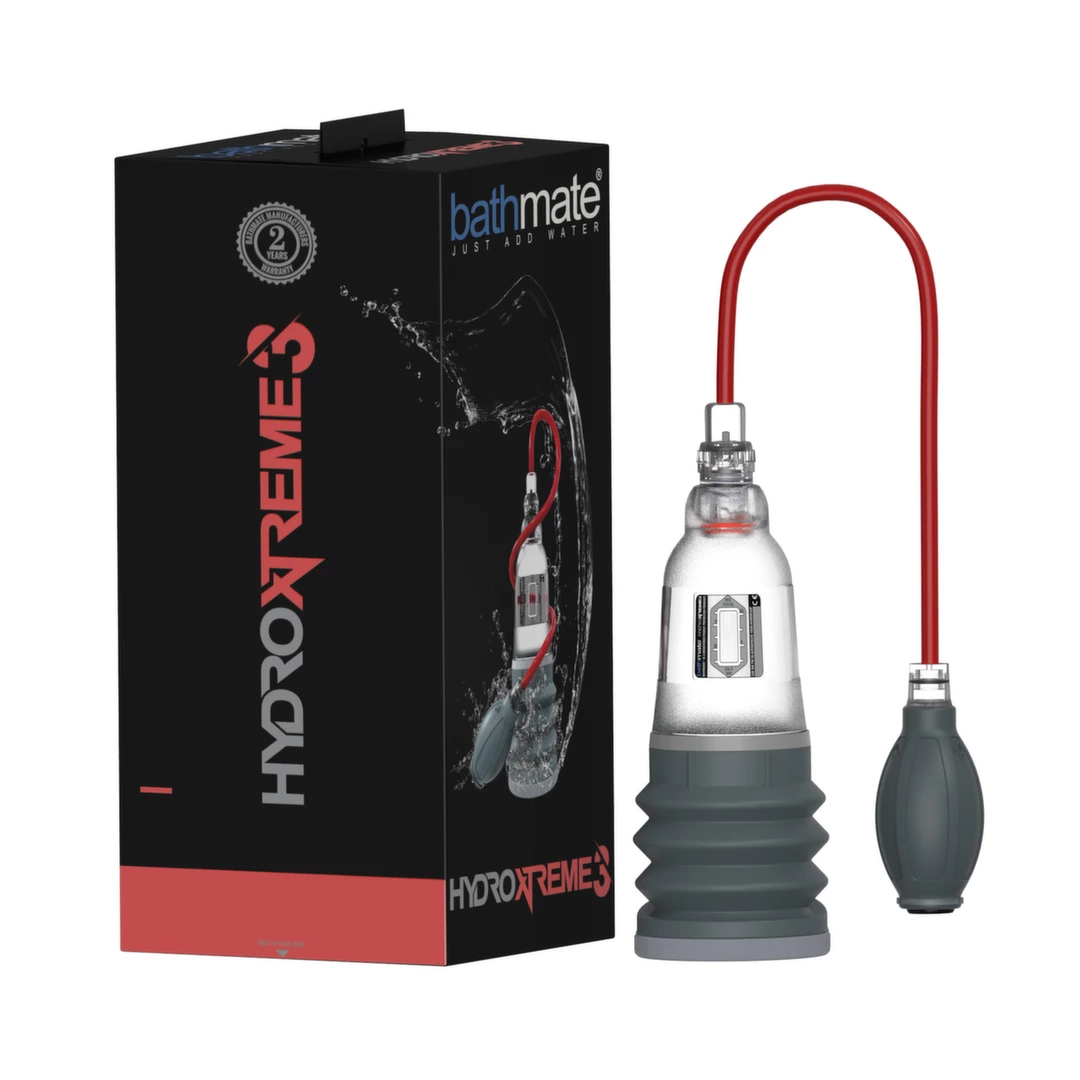 Bathmate HydroXtreme3 przezroczysta - system