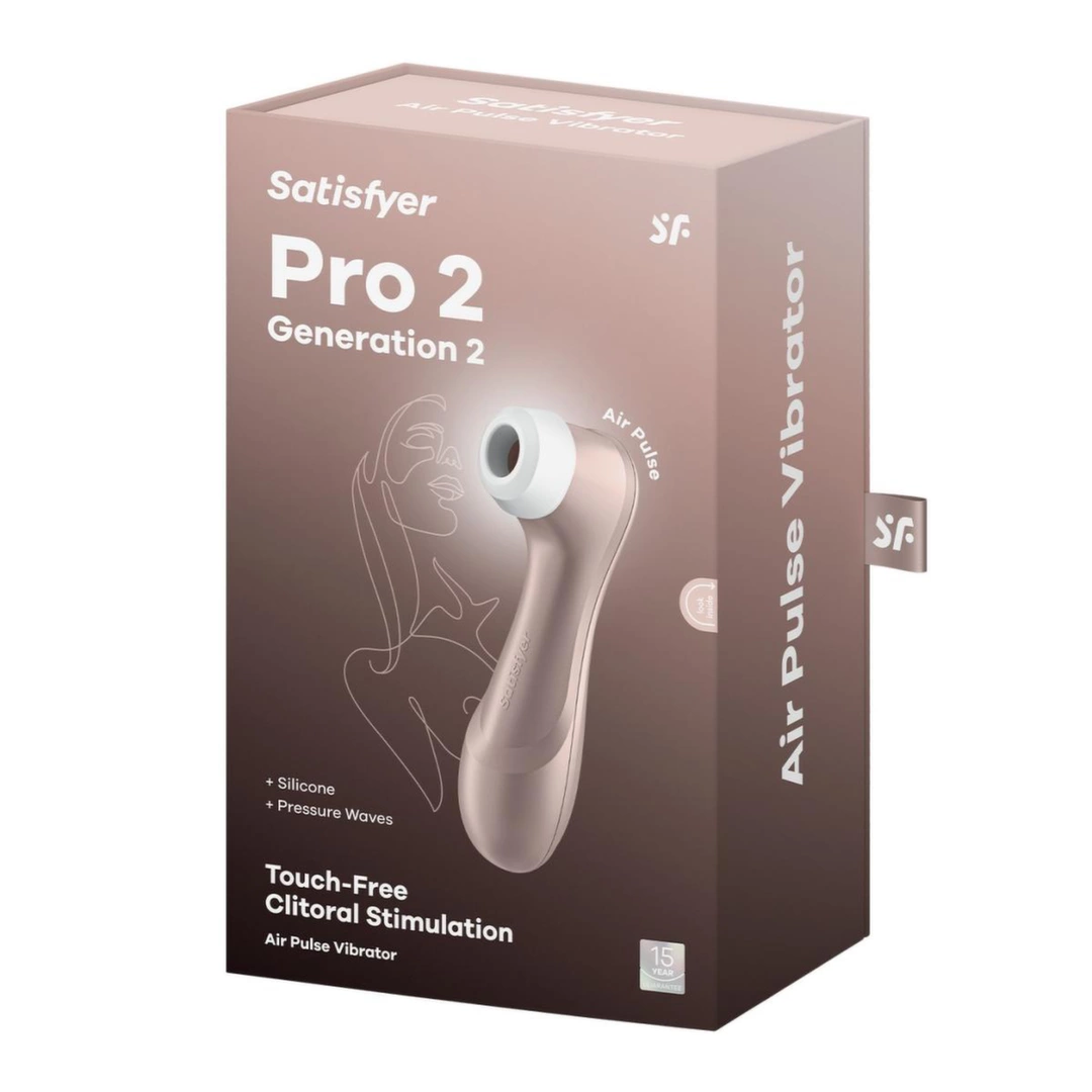 Satisfyer Pro 2 Rose Gold Intimate Air Pulse Device