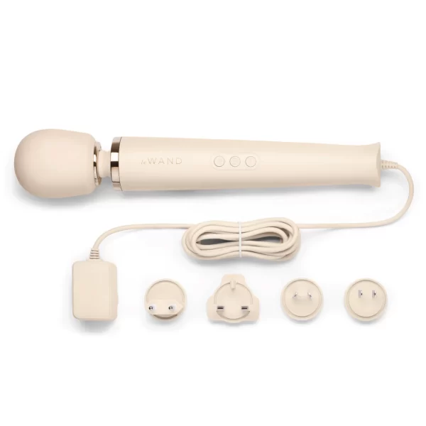 Le Wand Plug-In Massager Cream – Wibratory masażery