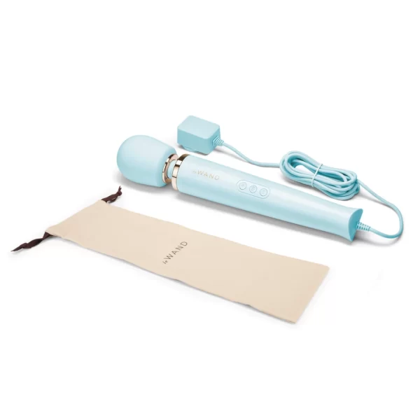 Le Wand Plug-In Massager Sky Blue - vibraattori - Anelma wand massager