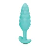 b-Vibe Texture Plug Bump Mint - wibrujÄ…ca anatomiczna wtyczka silikonowa