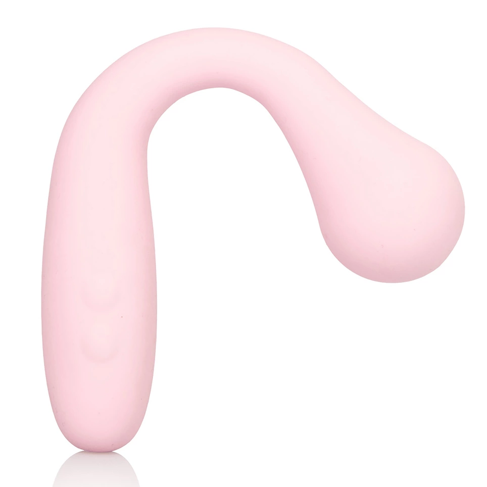 CalExotics Inspire Vibrating G-Wand Rożowy masażer - G-pistevibraattori - Anelma CalExotics Inspire Vibrating G-Wand Pink Flexible Silicone