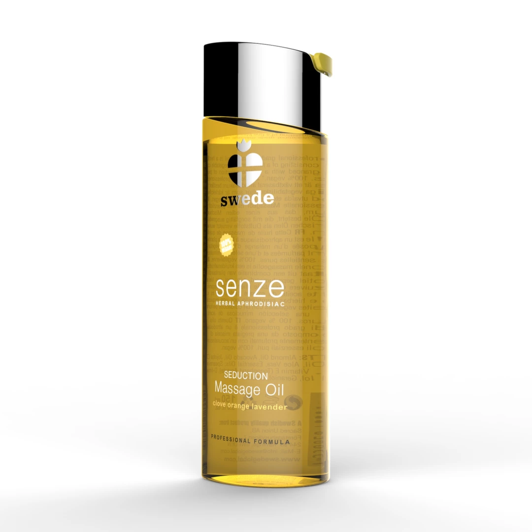 Swede Senze Massage Oil Clove Orange Lavender 75ml - Vegan Formula Swede Senze Massage Oil Clove Orange Lavender 75ml - Vegan Formula