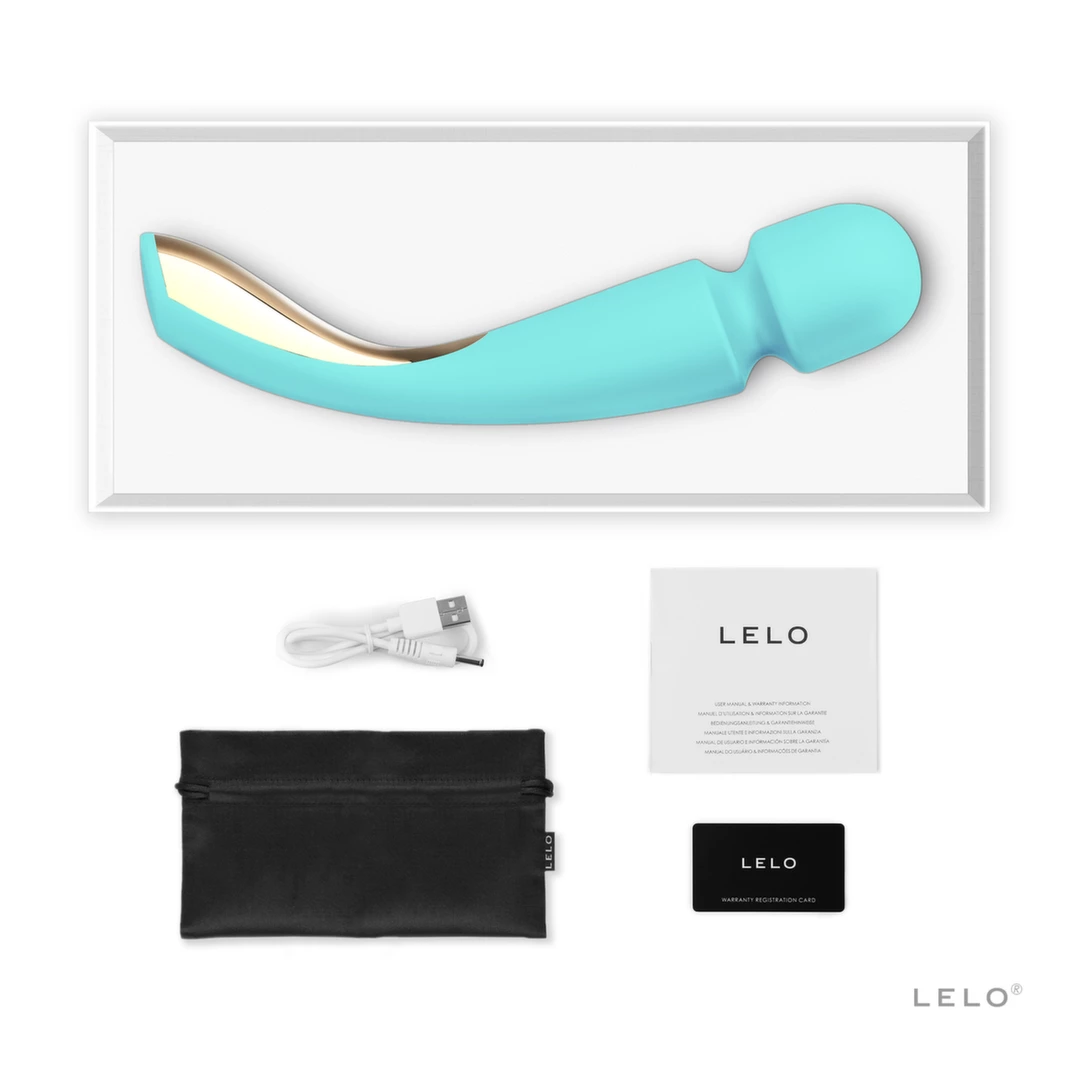 Lelo Smart Wand 2 Large Aqua – Wibratory masażery