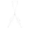 Bijoux Indiscrets Magnifique 8 Silver Body Chain Adjustable Accessory