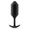 b-Vibe Snug Plug 3 Black Weighted Silicone Anal Model 180g 3.6x12.7cm b-Vibe Snug Plug 3 Black Weighted Silicone Anal Model 180g 3.6x12.7cm