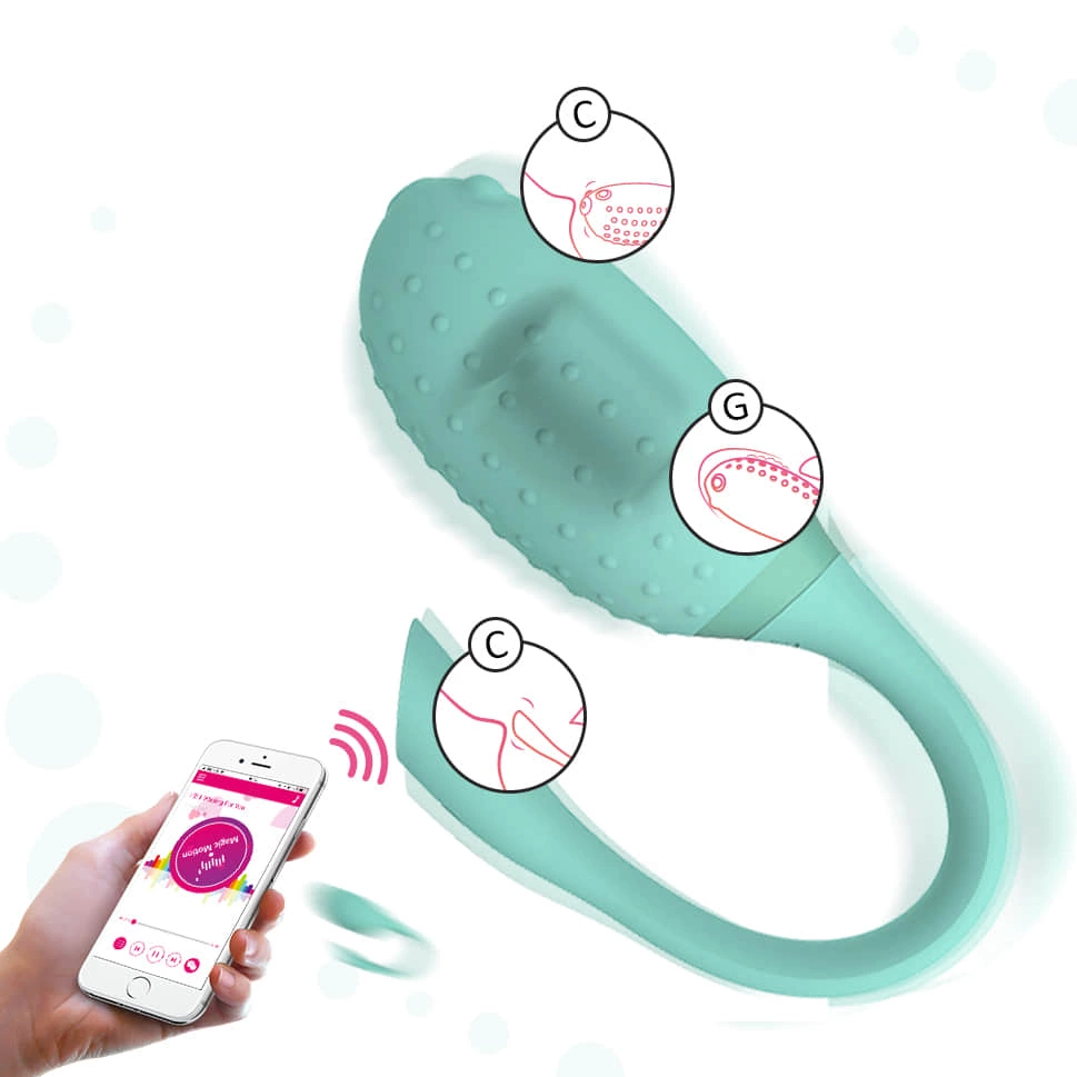 Magic Motion Fugu Green - bezprzewodowe jajko wibrujÄ…ce