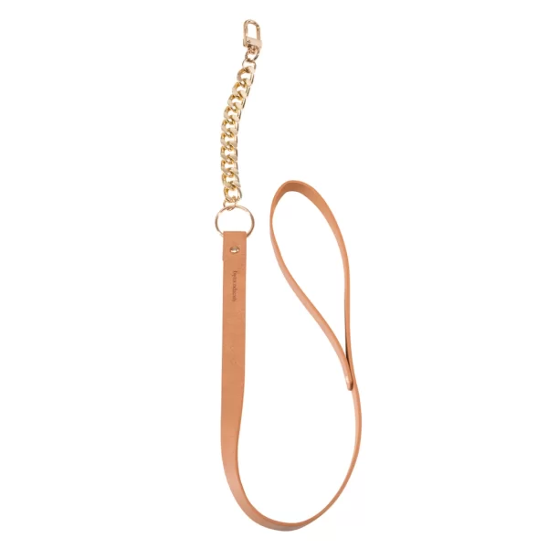 Bijoux Indiscrets Maze Leash Brown - smycz z wegaÅ„skiej skory
