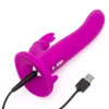wibratory strap-on - Anelma strap-on vibrator