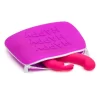Happy Rabbit Storage Zip Bag Large Silicone Purple